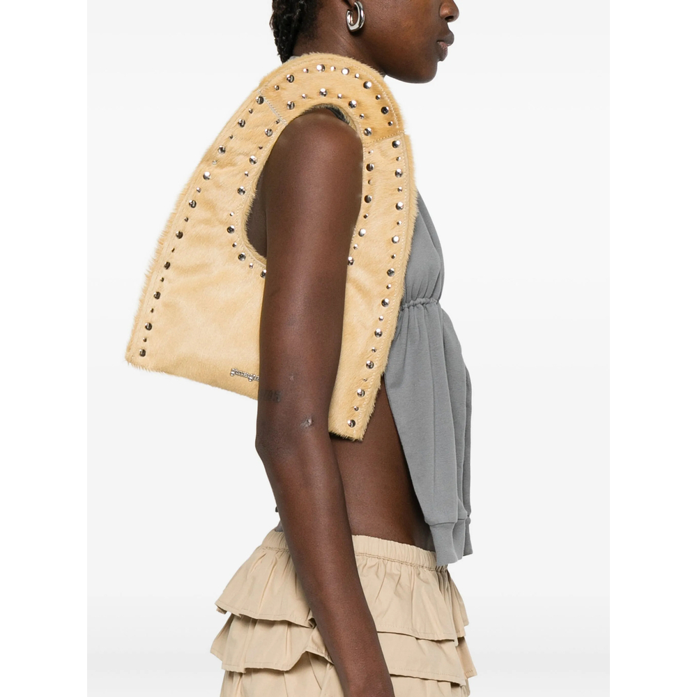 [GIMAGUAS] Tote bag SS26 MINI FRANCA PONNY BEIGE