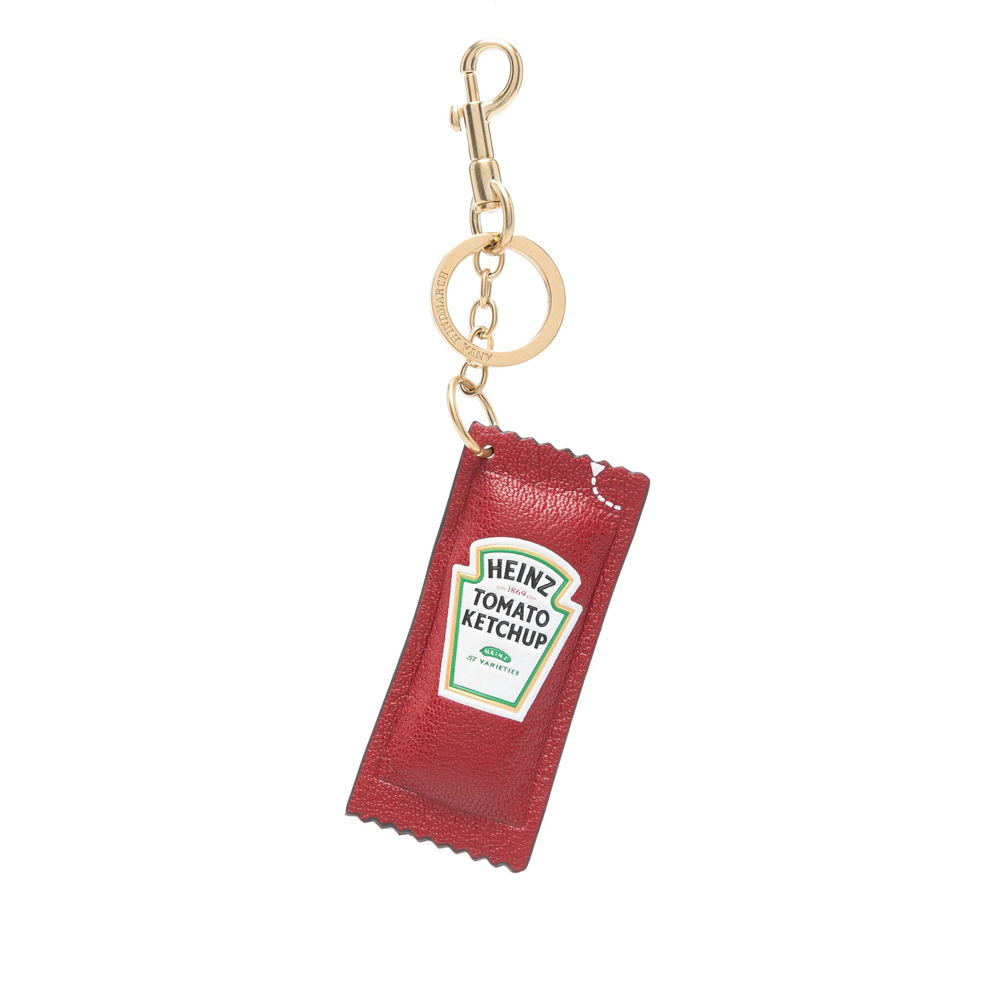 [Anya Hindmarch] Keyring FW26 193757 AW240067 RED
