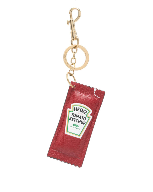 [Anya Hindmarch] Keyring FW26 193757 AW240067 RED