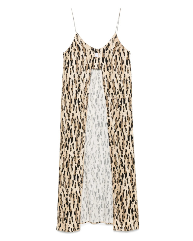 [THE NINA STUDIO] Sleeveless dress SS25 10 GILET  LEOP1