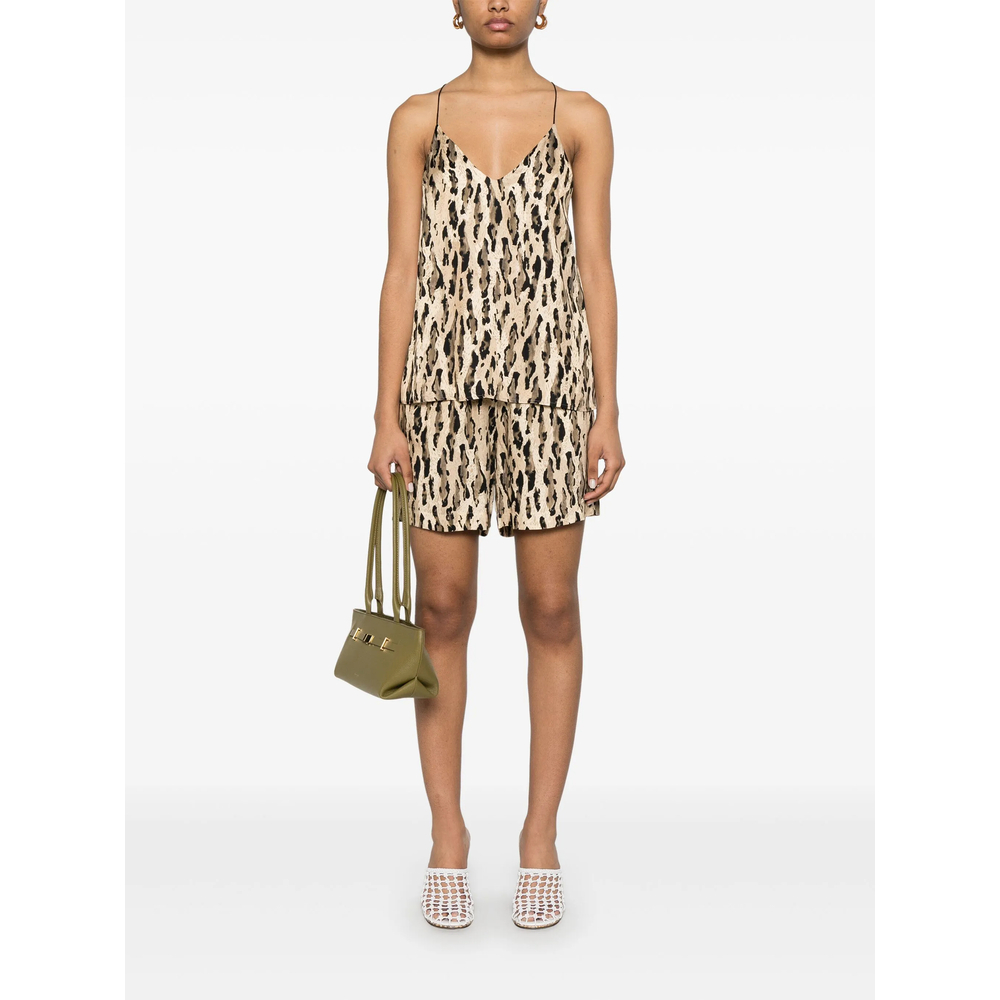 [THE NINA STUDIO] Shorts SS25 12 SHORT  LEOP1
