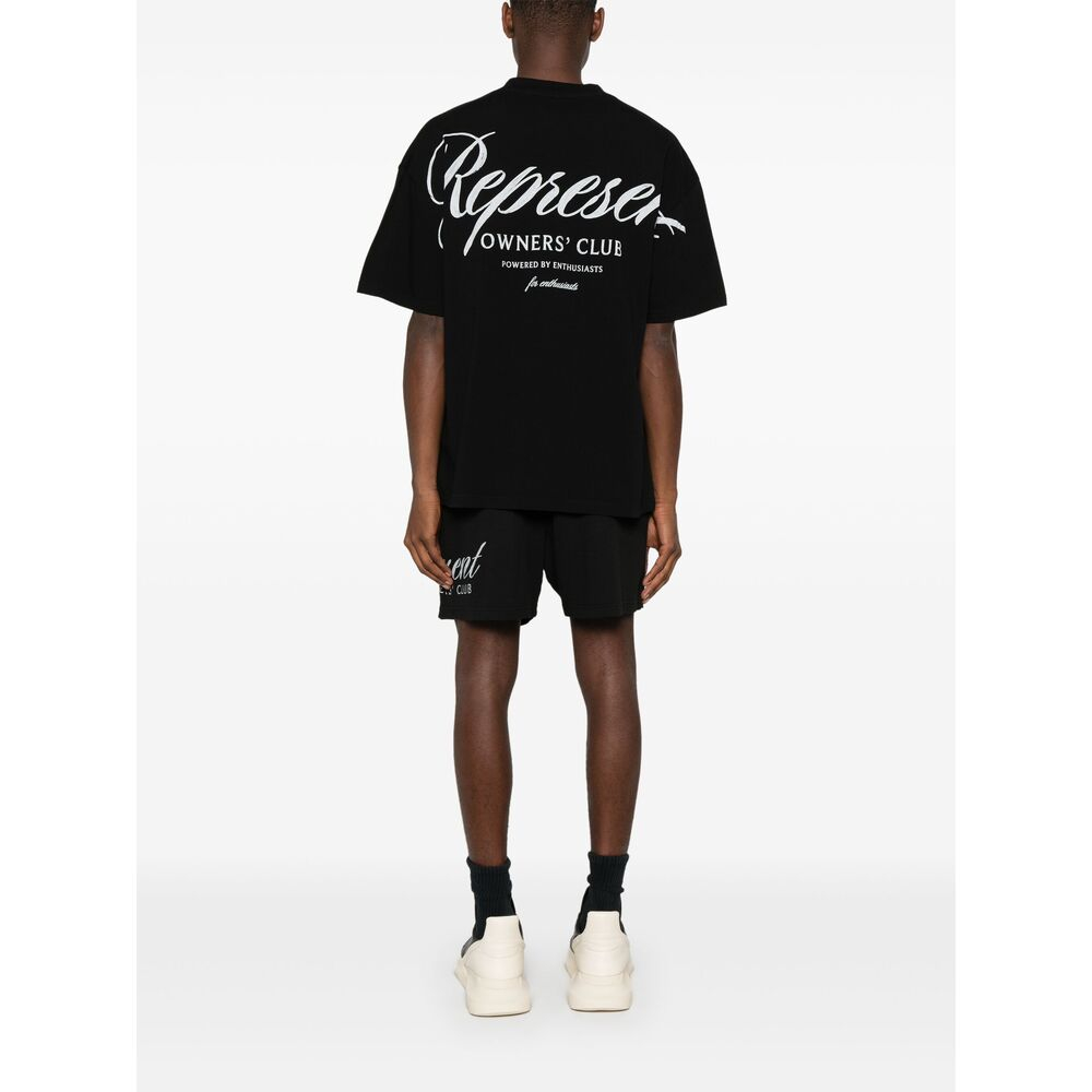 [Represent] T-shirts Short Sleeve FW26 OCM41201-001  BLACK