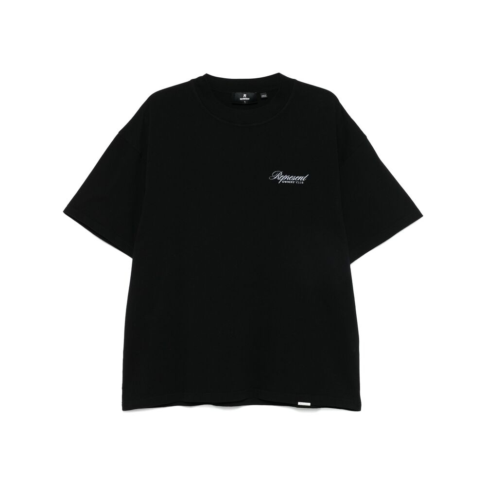 [Represent] T-shirts Short Sleeve FW26 OCM41201-001  BLACK