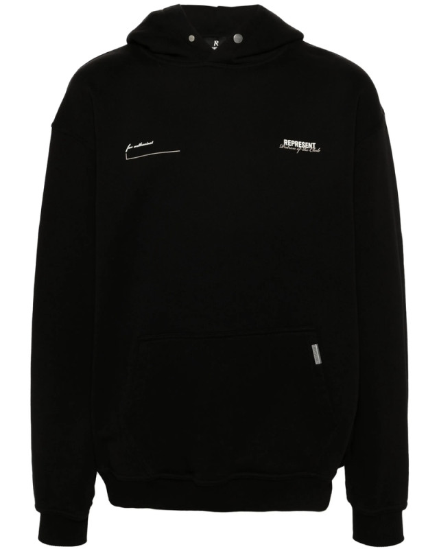 [Represent] Hoodie SS26 MLM4270-001  BLACK