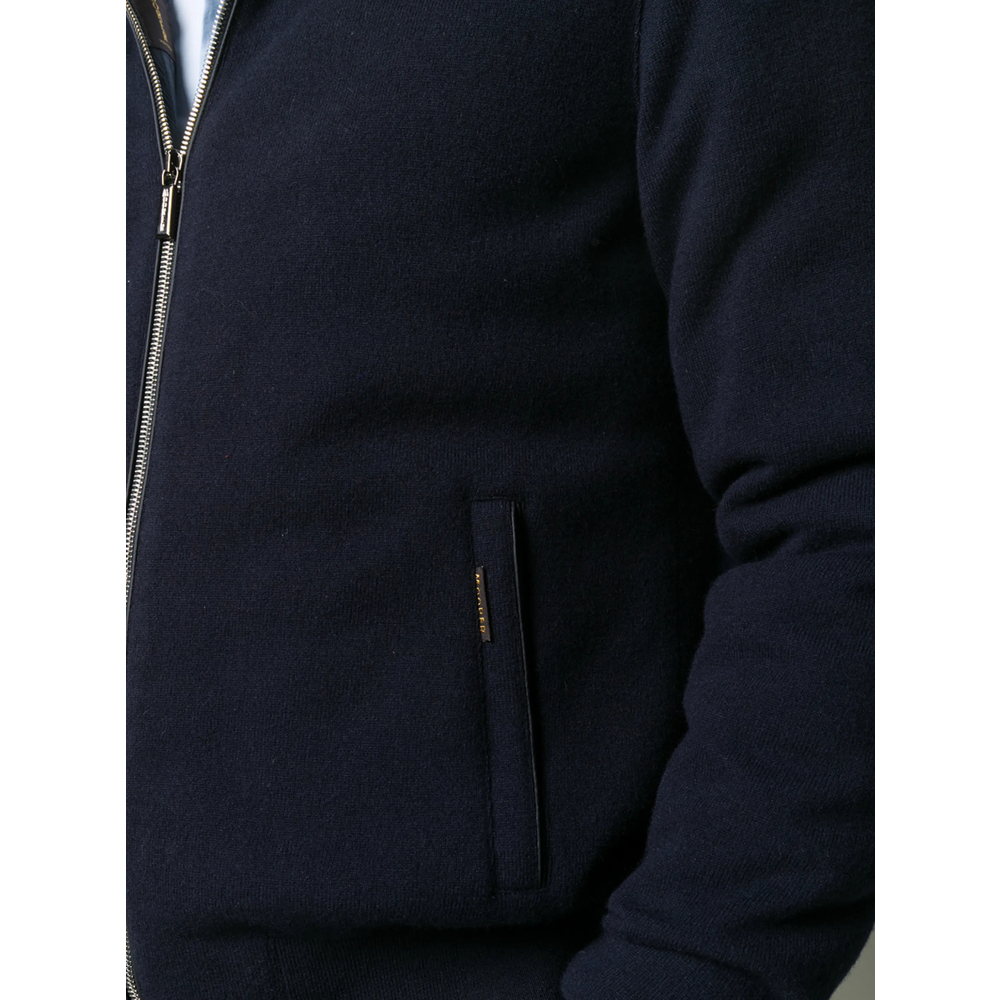 [Moorer] Bomber Jacket FW26 O100080 BRIGNO-MRW NAVY
