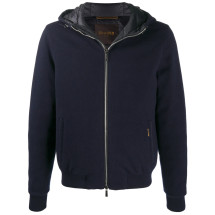 [Moorer] Bomber Jacket FW26 O100080 BRIGNO-MRW NAVY