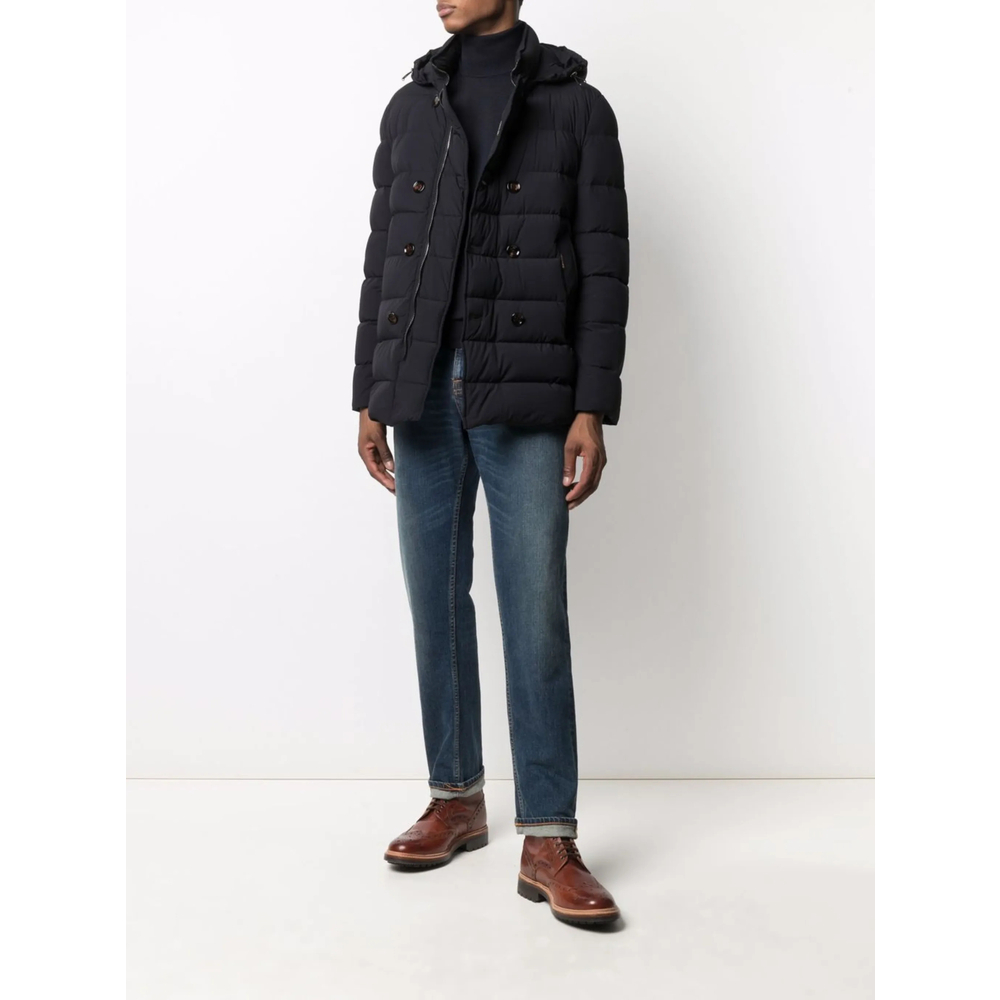 [Moorer] Down Jacket FW26 I100188 FLORIO-KN DKBLU