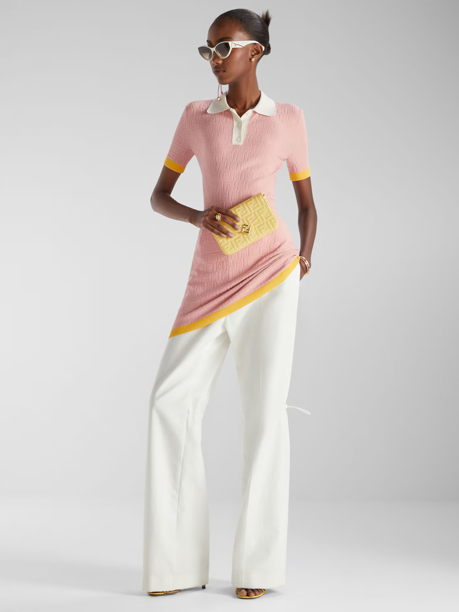[Fendi] Short sleeve dress SS26 FZDE35AW4SF1W0S