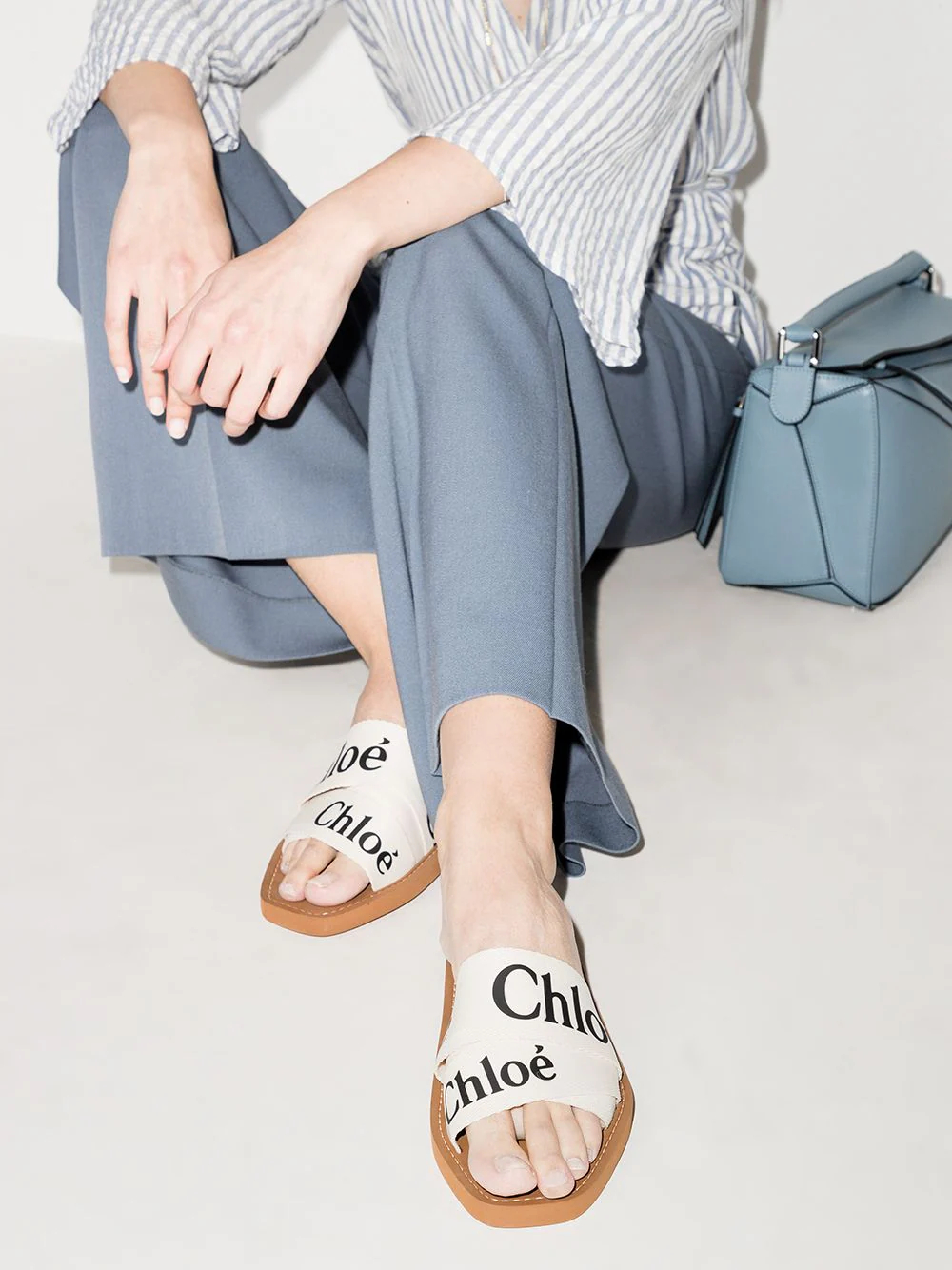 [Chloe] Sandals FW26 CHC22U188Z3101