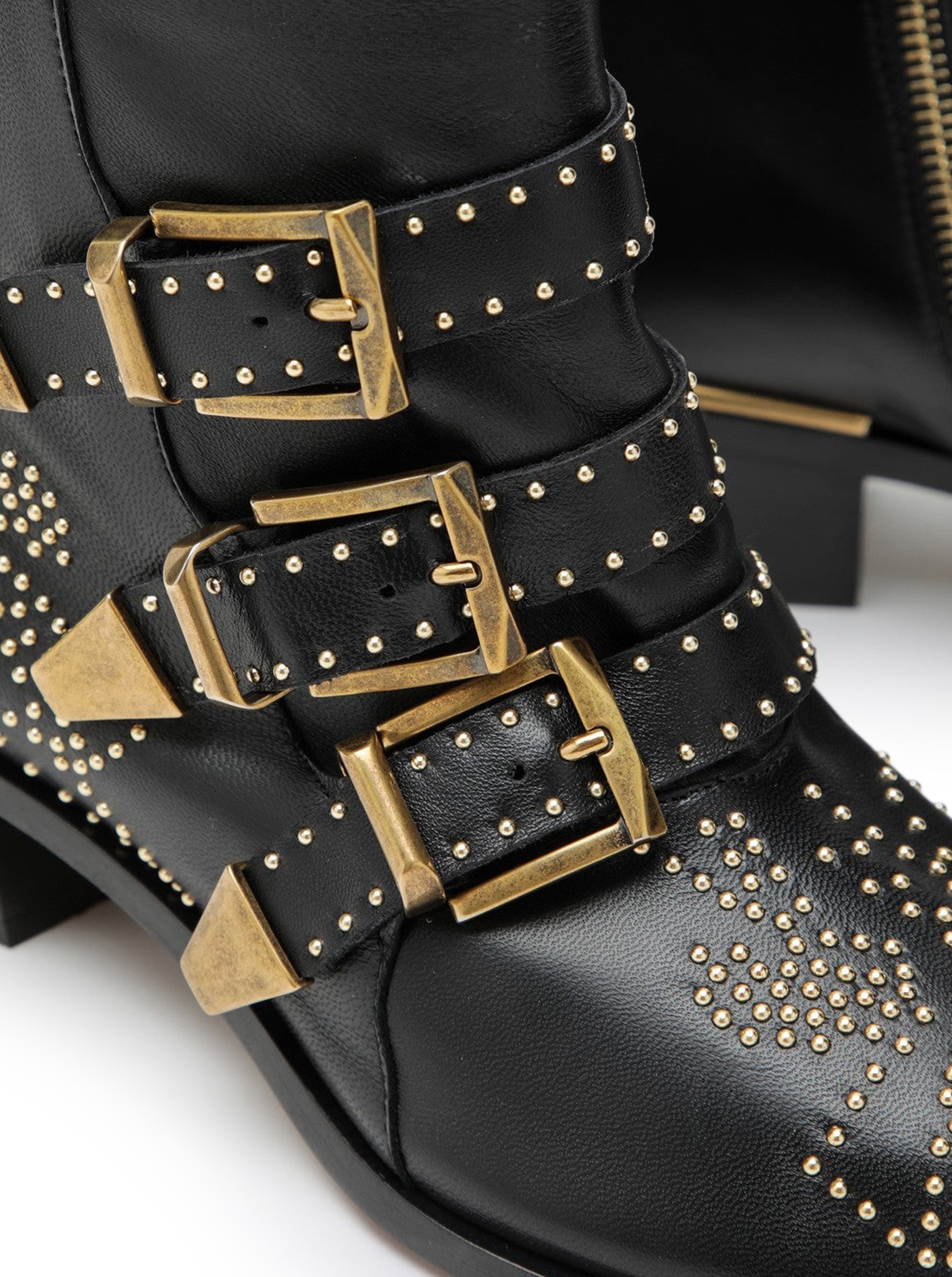 [Chloe] Boots FW26 CHC16A134750ZY BLACK GOLD