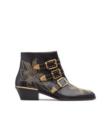 [Chloe] Boots FW26 CHC16A134750ZY BLACK GOLD