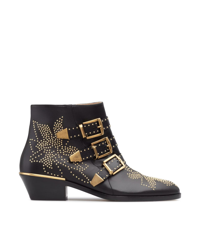 [Chloe] Boots FW26 CHC16A134750ZY BLACK GOLD