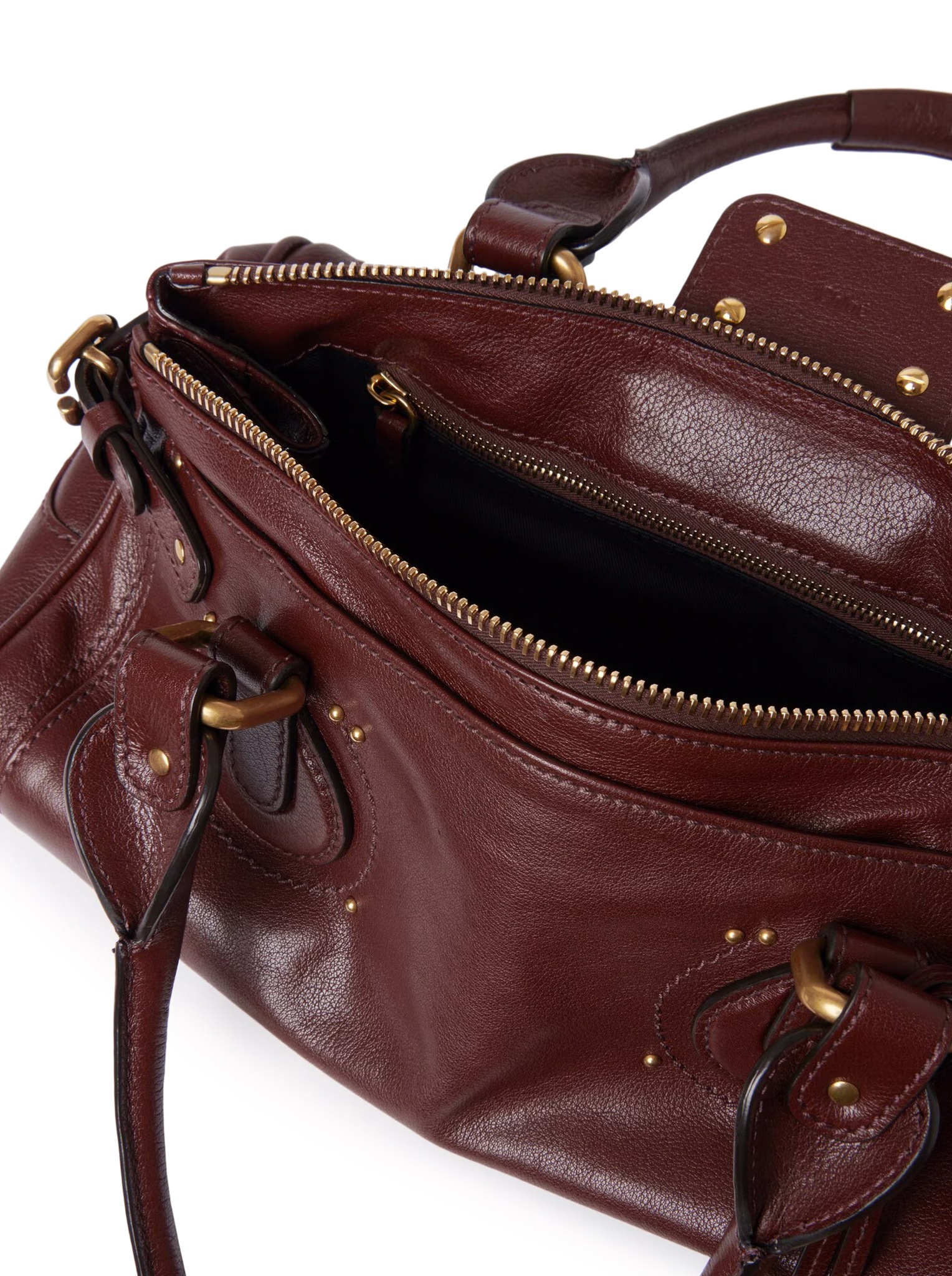 [Chloe] Tote bag FW26 CH25WS802P7527M CRAFTY BROWN