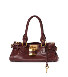 [Chloe] Tote bag FW26 CH25WS802P7527M CRAFTY BROWN
