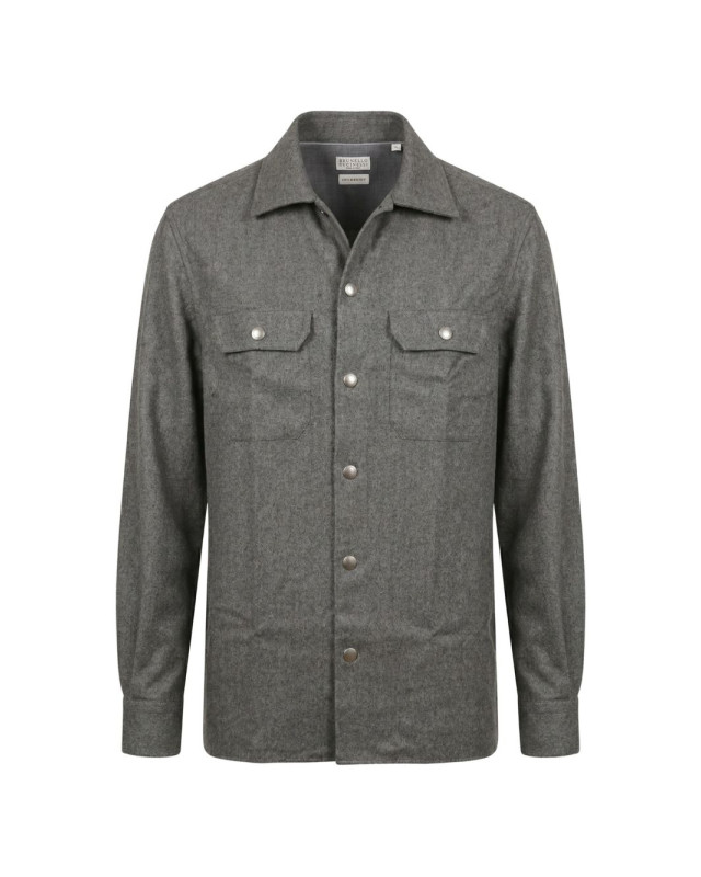 [Brunello Cucinelli] Shirts Long Sleeve FW26 MY6660721C018