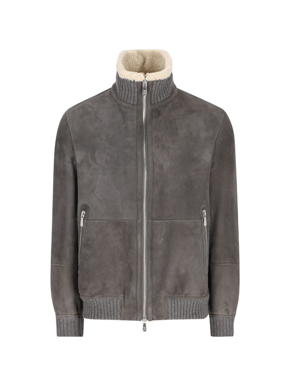 [Brunello Cucinelli] Leather Jacket FW26 MPMCU1737C9873