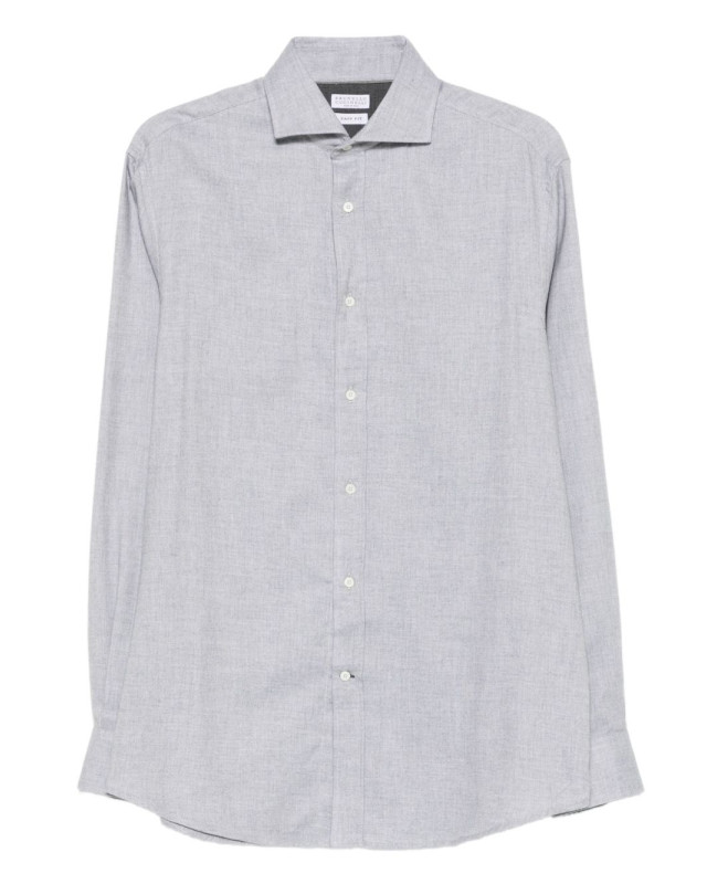 [Brunello Cucinelli] Shirts Long Sleeve FW26 MY6370627C045