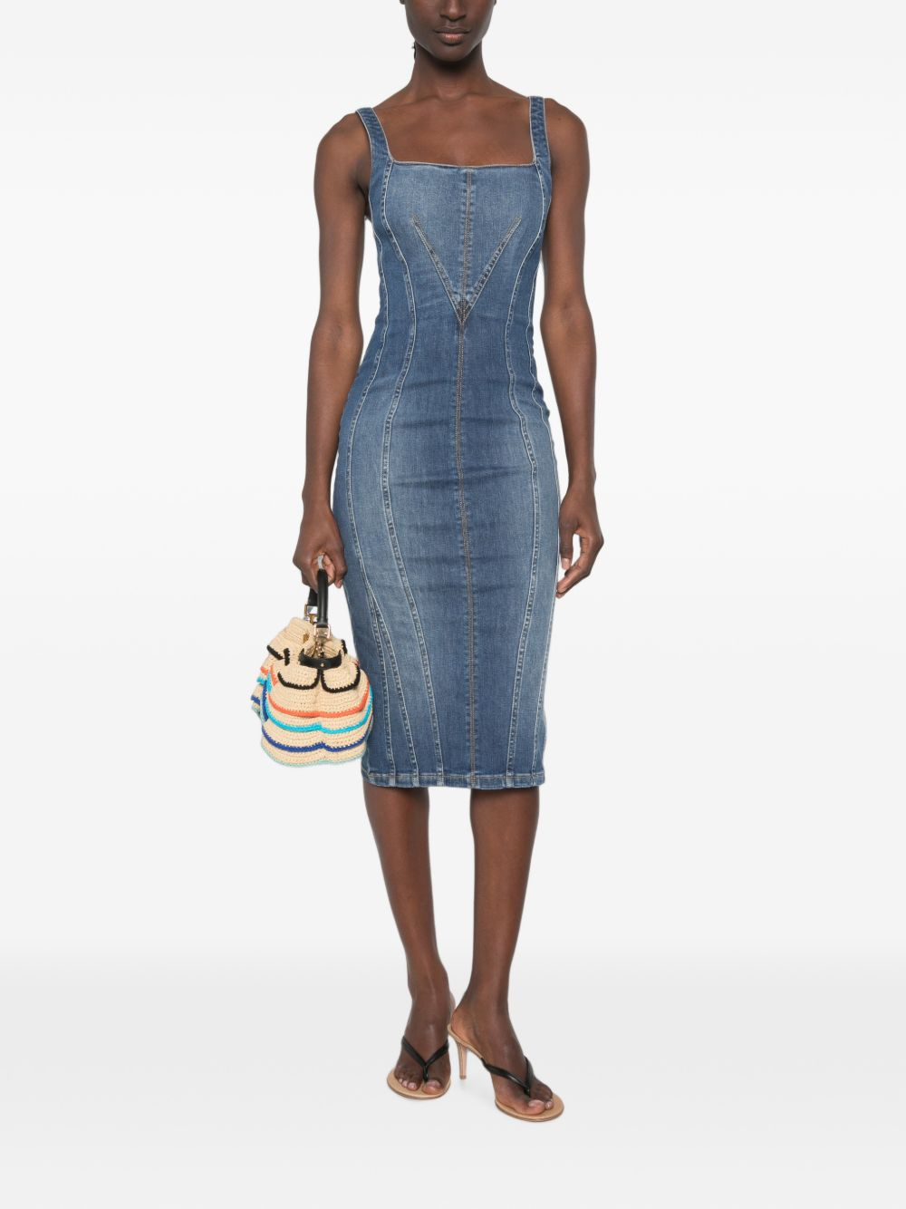 [ELISABETTA FRANCHI] Sleeveless dress FW26 AJ02D66E2139