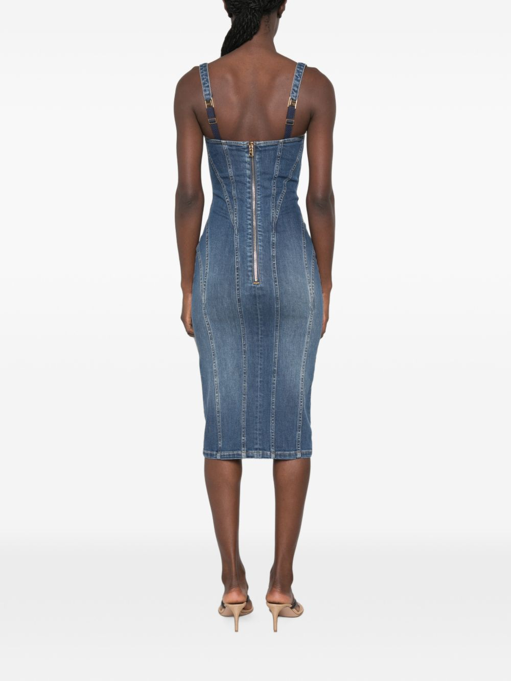 [ELISABETTA FRANCHI] Sleeveless dress FW26 AJ02D66E2139