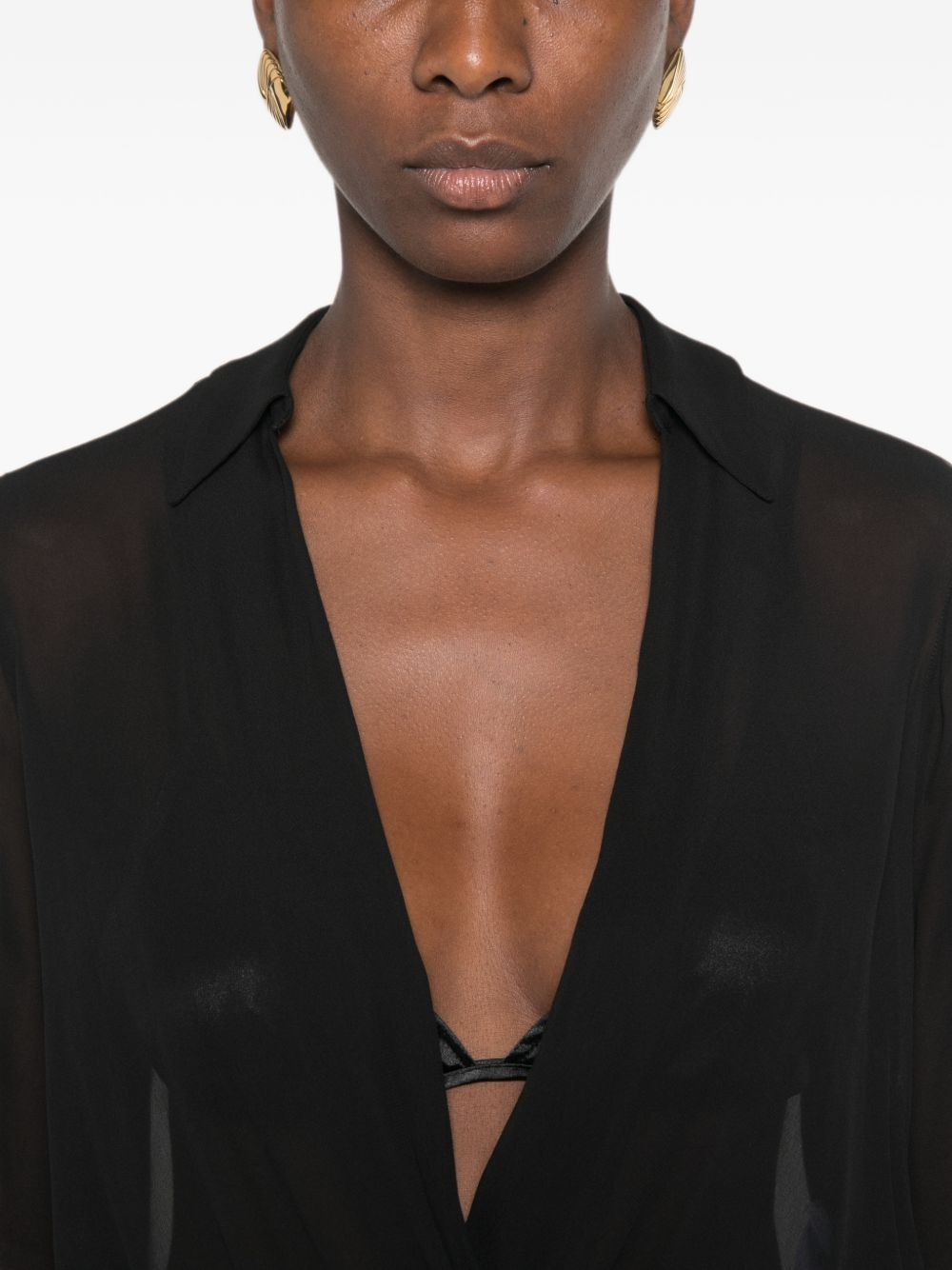 [ELISABETTA FRANCHI] Shirts Long Sleeve FW26 CB00966E2110