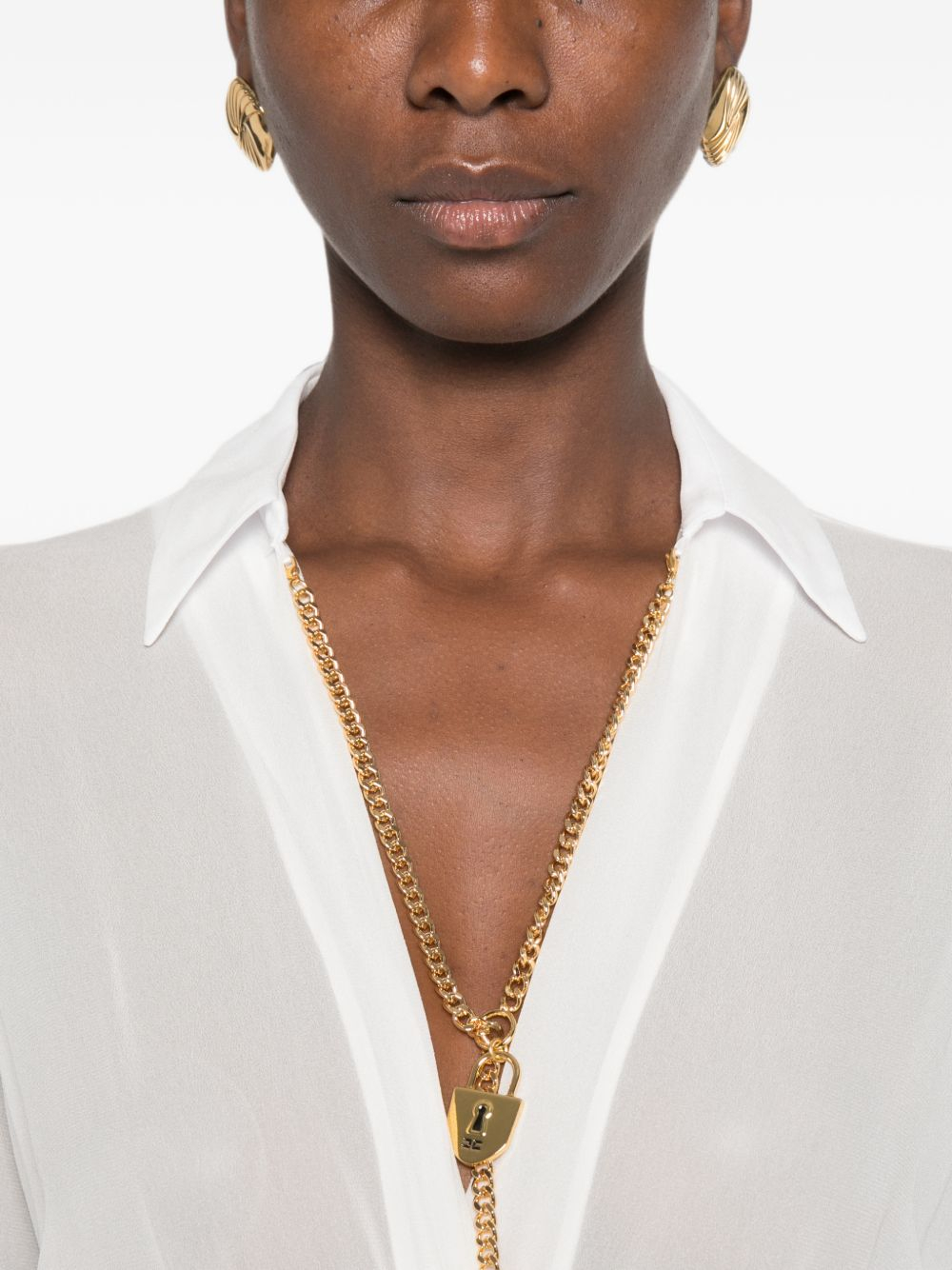 [ELISABETTA FRANCHI] Shirts Long Sleeve FW26 CB00966E2360