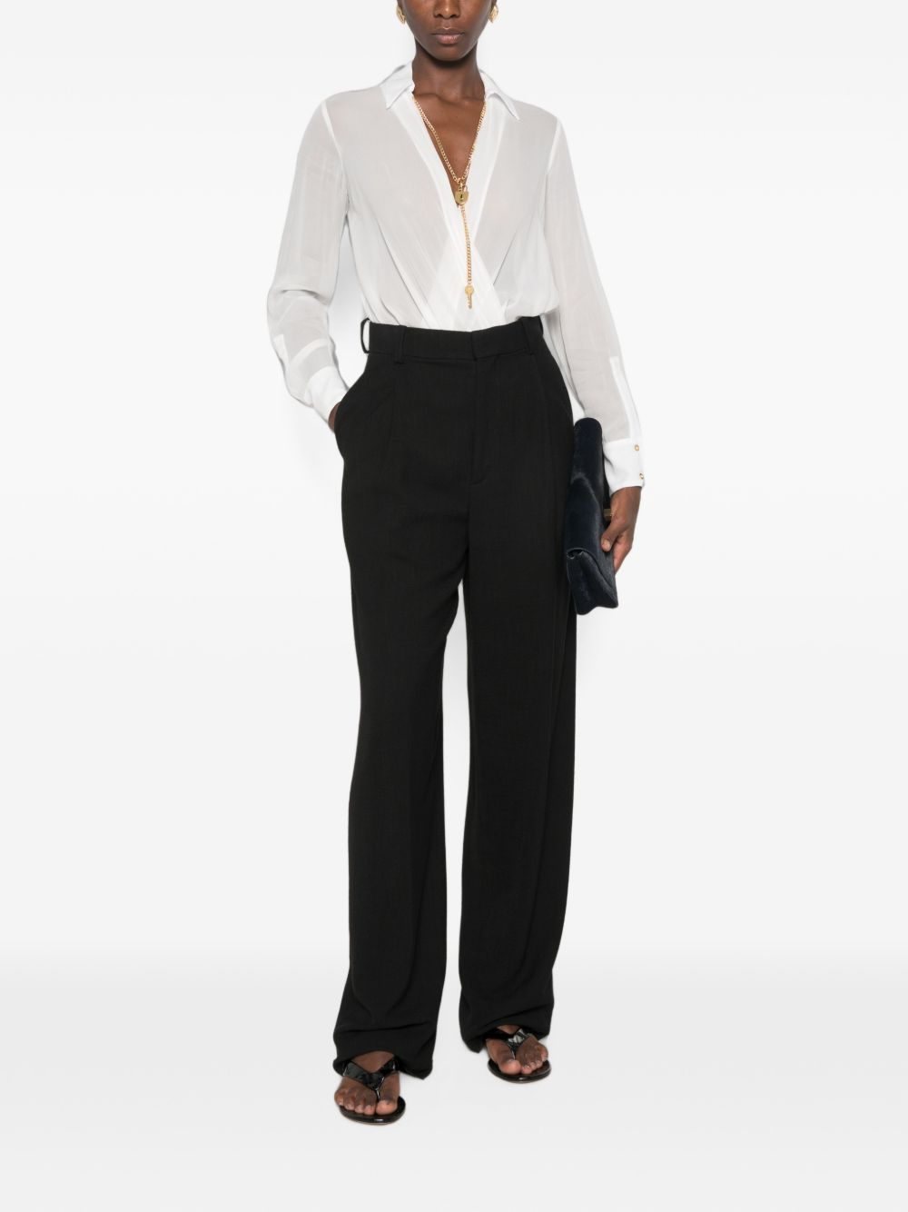 [ELISABETTA FRANCHI] Shirts Long Sleeve FW26 CB00966E2360