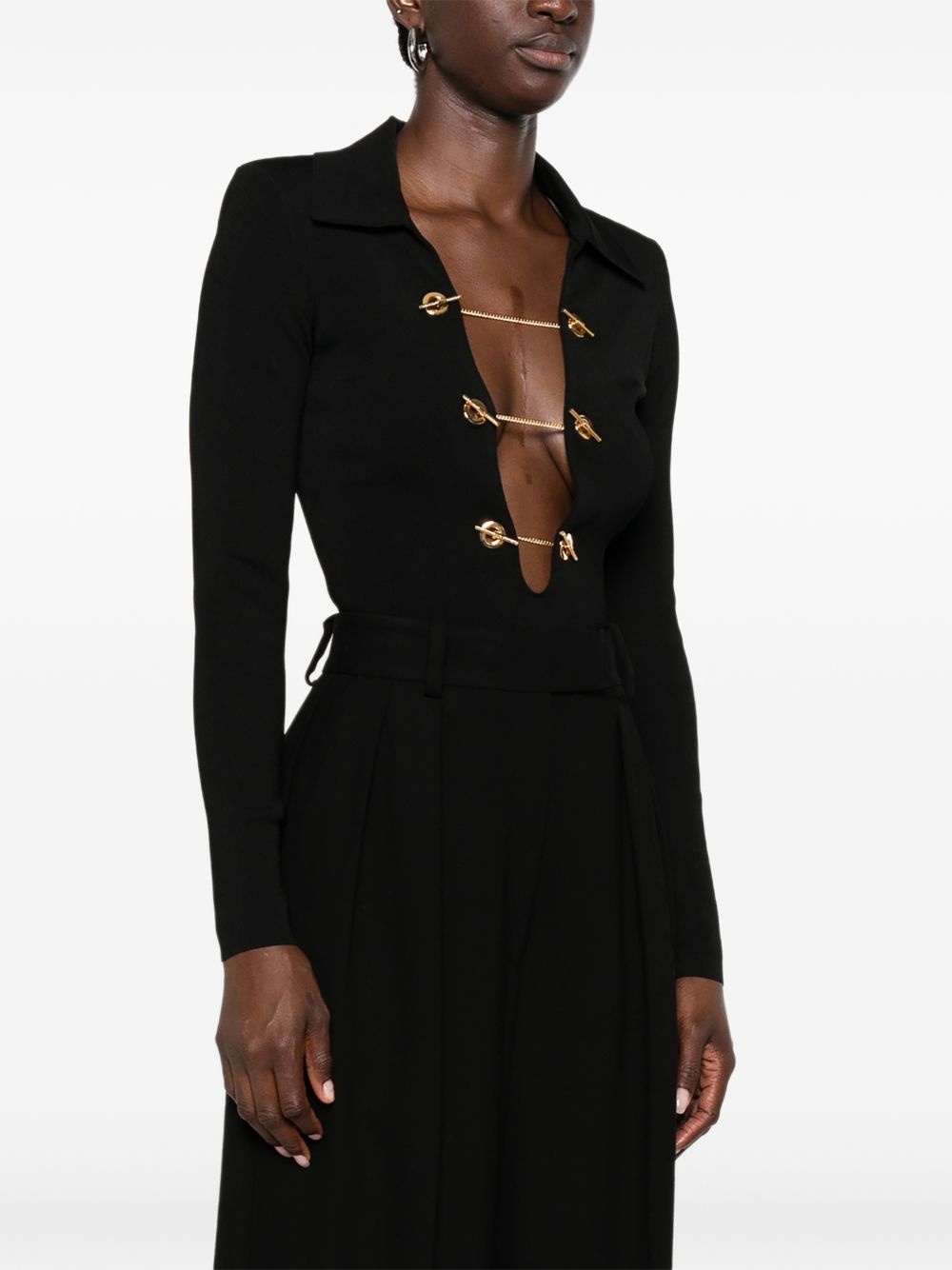 [ELISABETTA FRANCHI] T-shirts Long Sleeve FW26 BK06S66E2110