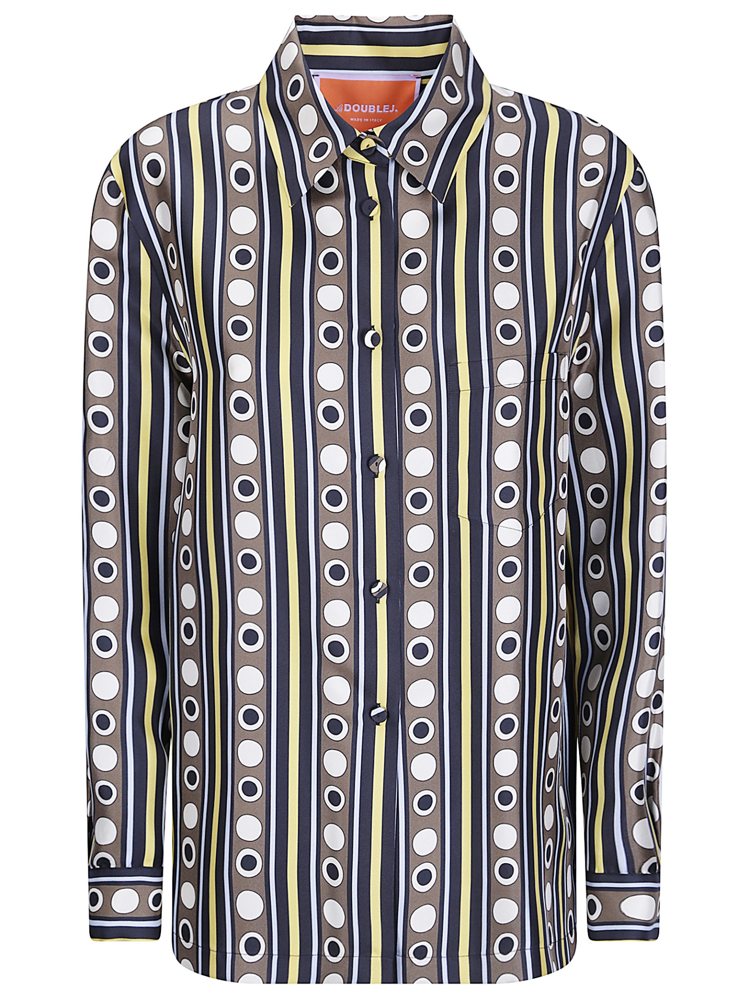 [La Double J] Shirts Long Sleeve FW26 SHI0001SIL001SAC01 BR02