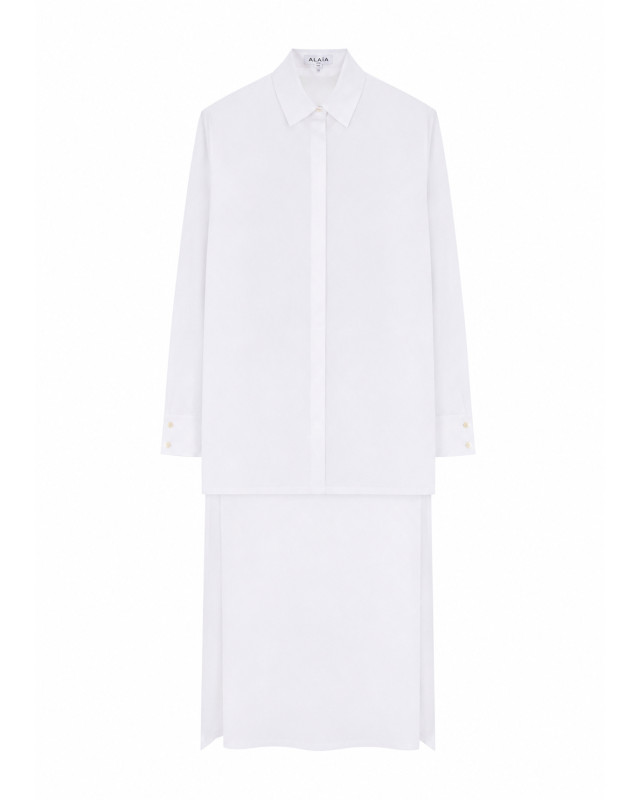 [Alaia] Shirts Long Sleeve FW26 AA9C1013T611D000