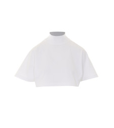 [Alaia] T-shirts Short Sleeve FW26 AA9H0455J103D000