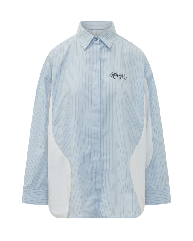 [Off-White] Shirts Long Sleeve FW26 2FB00670T W488