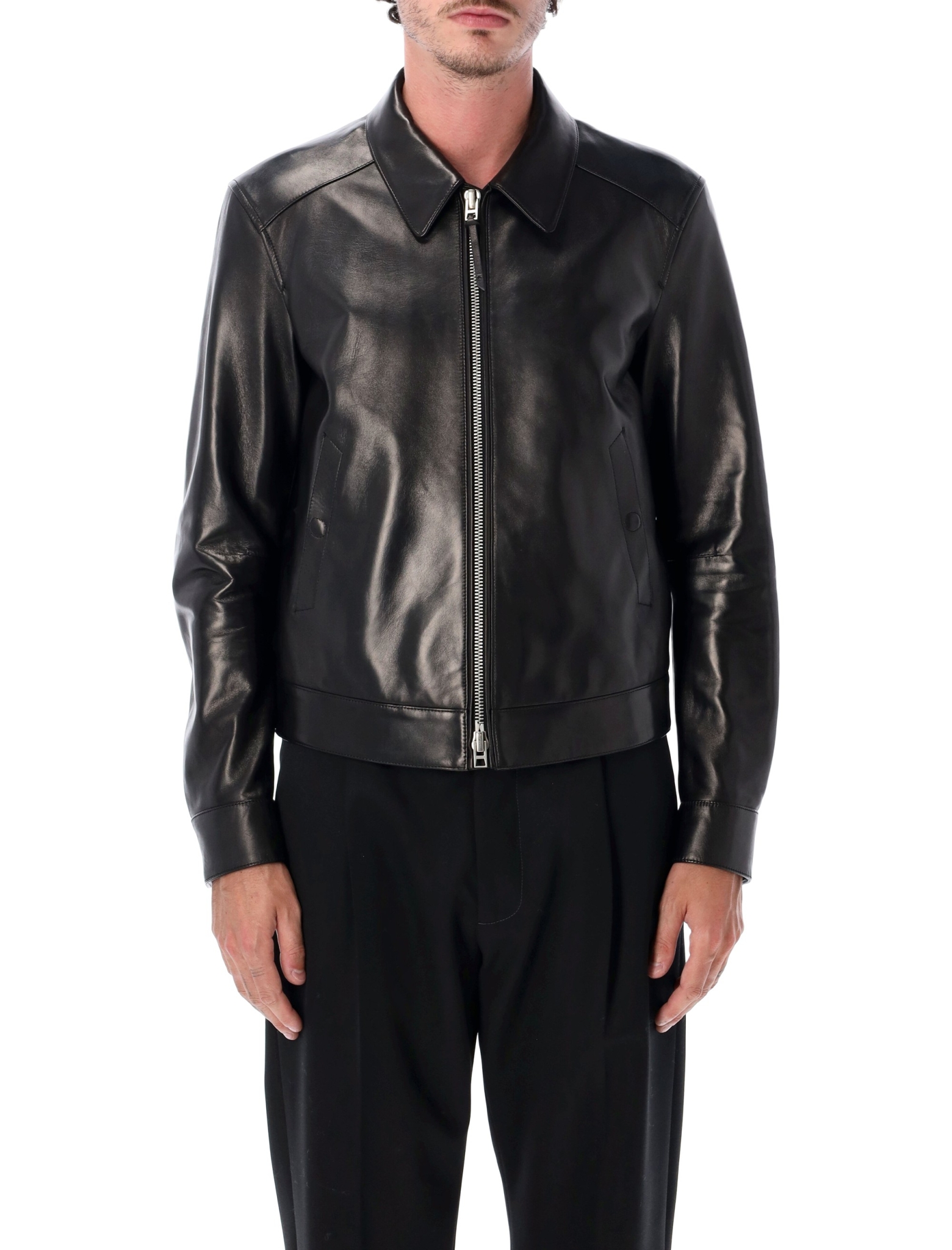 [Tom Ford] Leather Jacket FW26 LBS095LMN028NAA