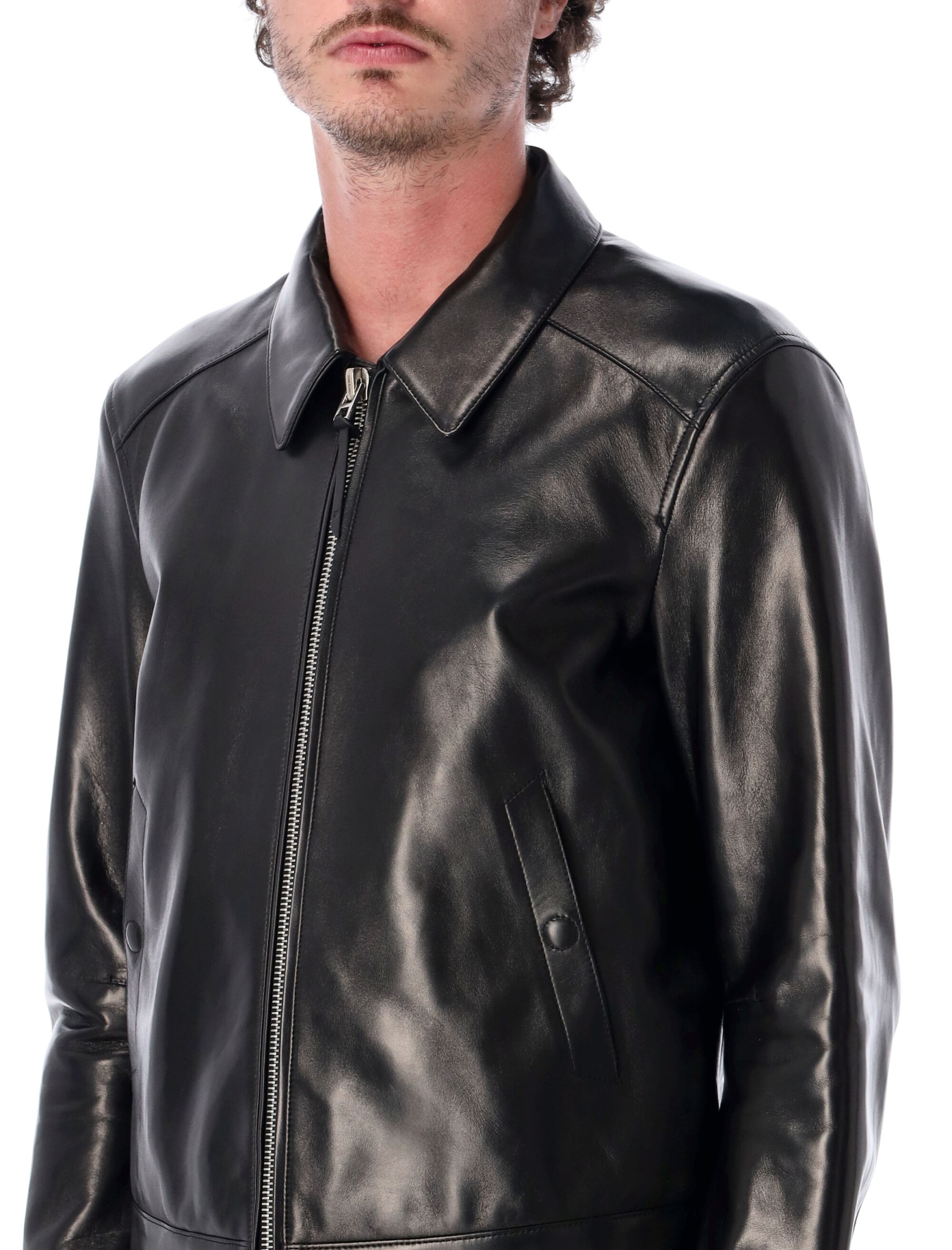 [Tom Ford] Leather Jacket FW26 LBS095LMN028NAA