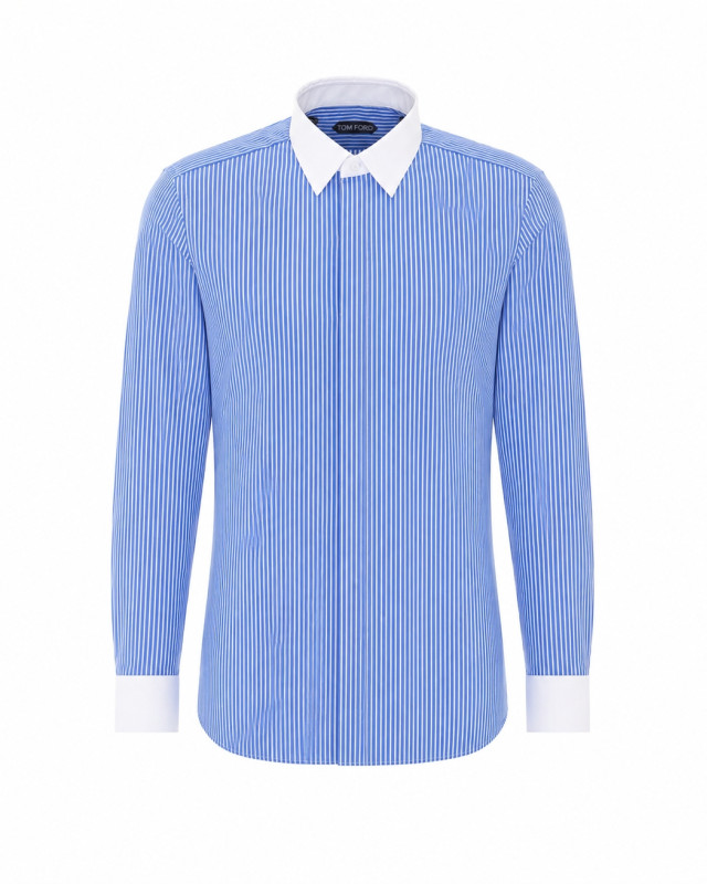 [Tom Ford] Shirts Long Sleeve FW26 HLBA02C0037UWA