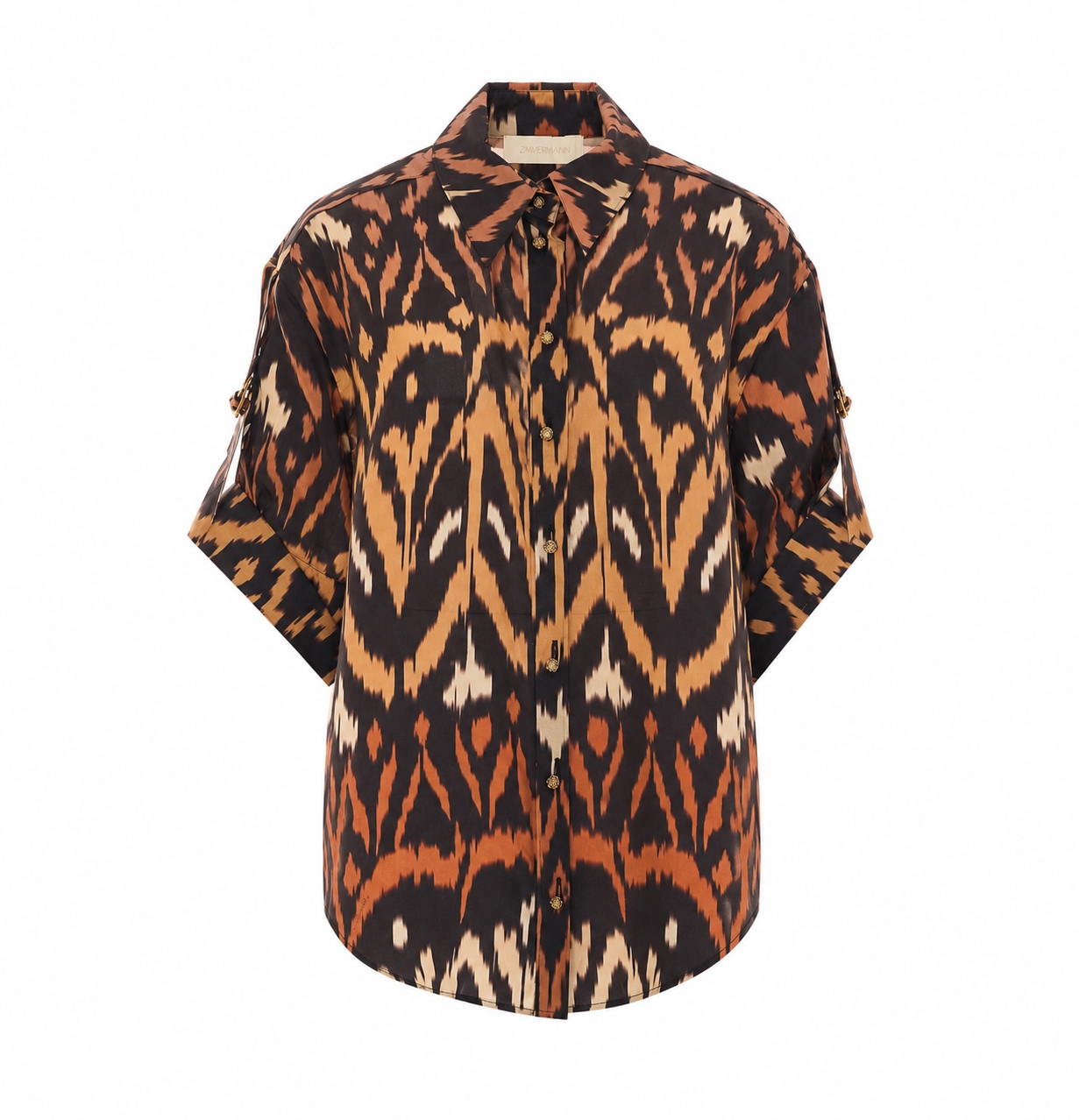 [Zimmermann] Shirts Short Sleeve FW26 8466TSS261CHCLIKT