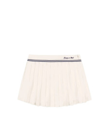 [SPORTY & RICH] Mini skirt FW26 SK01275326WH  ECRU