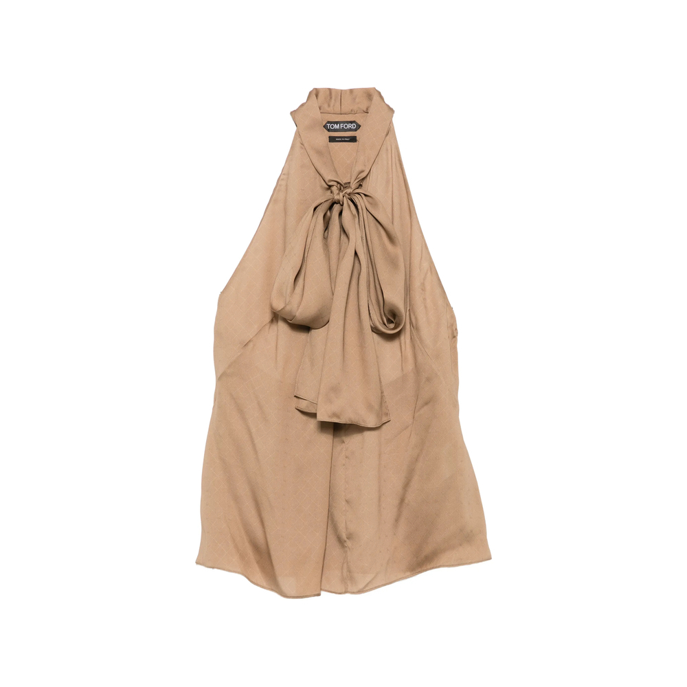 [Tom Ford] Shirts Sleeveless FW26 FAX1811 TS2166 JBW