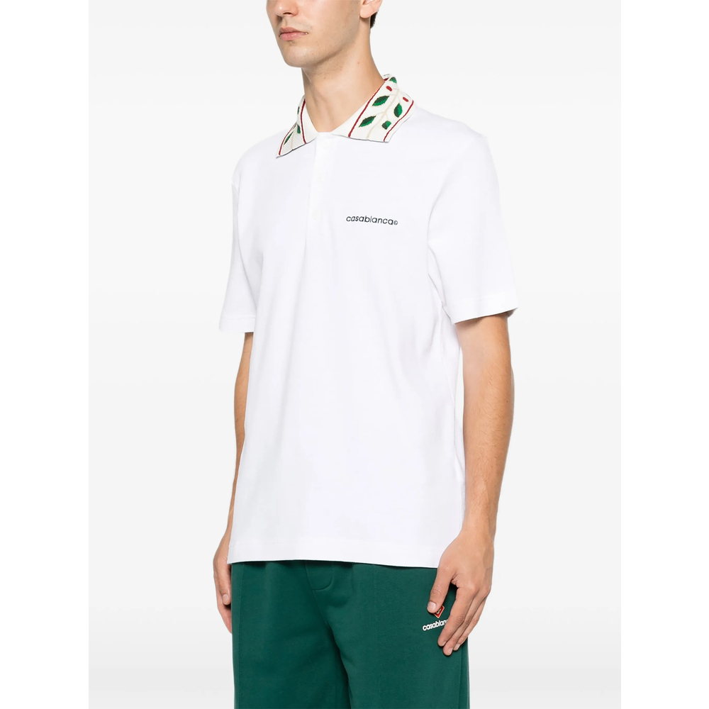 [Casablanca] Shirts Short Sleeve FW26 PF26-JTP-499 01 BRWHI