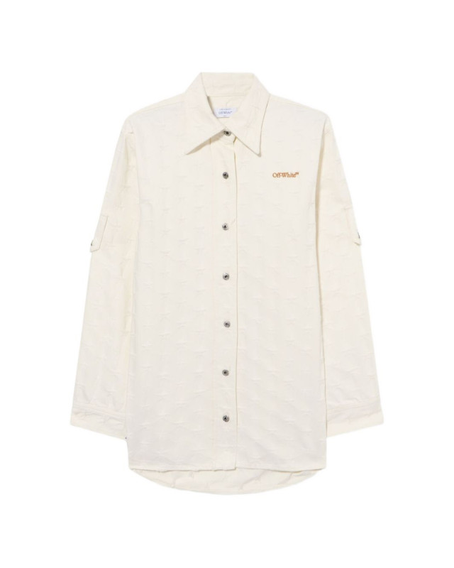 [Off White] Shirts Long Sleeve SS26 2YQ007S26DEN001W132