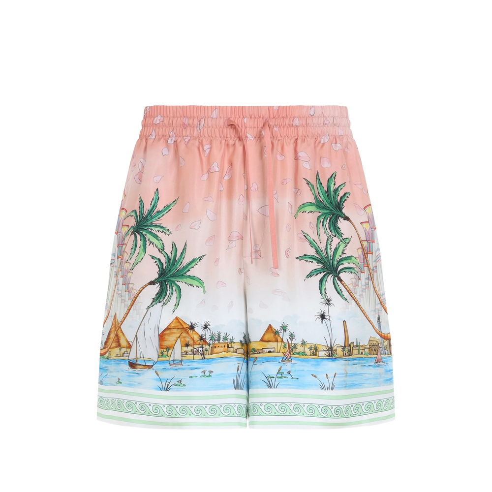 [Casablanca] Shorts FW26 PF26-TR-399 05 ETHER