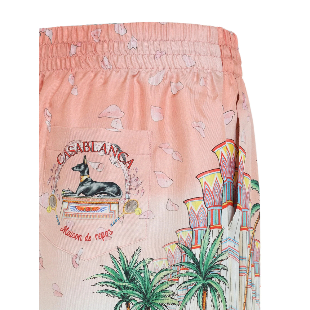 [Casablanca] Shorts FW26 PF26-TR-399 05 ETHER