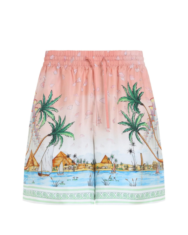 [Casablanca] Shorts FW26 PF26-TR-399 05 ETHER
