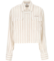 [Off White] Shirts Long Sleeve SS26 2GE02OS26FAB001W142