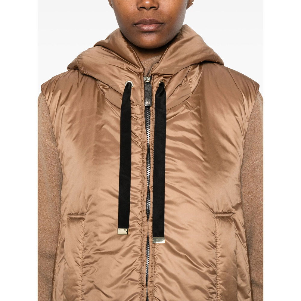 [MAX MARA THE CUBE] Down Vest FW26 GREENGO 025 051