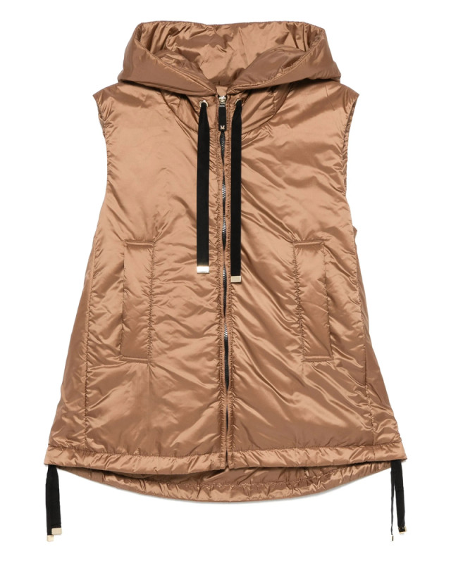 [MAX MARA THE CUBE] Down Vest FW26 GREENGO 025 051
