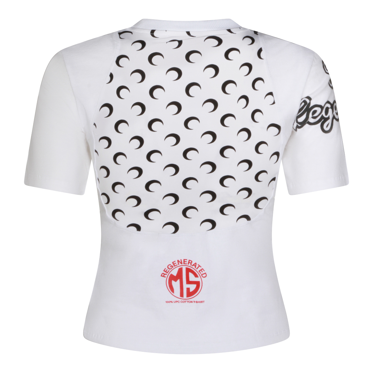 [MARINE SERRE] T-shirts Short Sleeve SS26 WTT001BUJER0003WH10