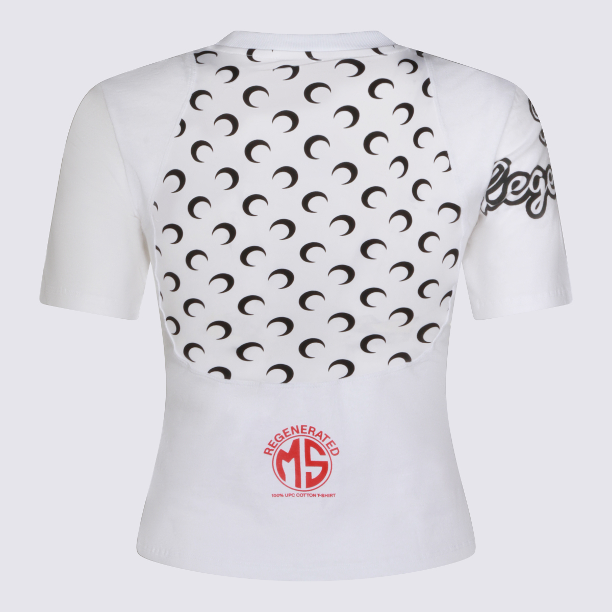[MARINE SERRE] T-shirts Short Sleeve SS26 WTT001BUJER0003WH10