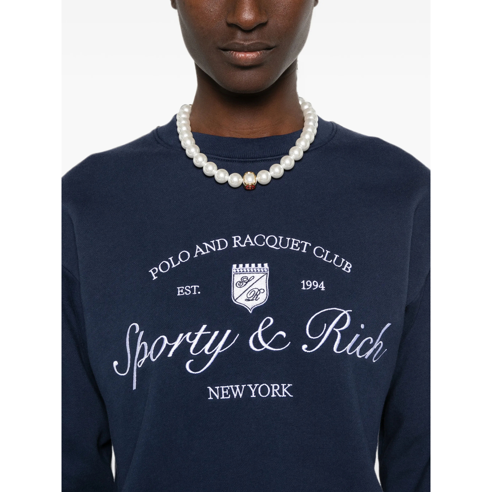 [SPORTY & RICH] Sweatshirt FW26 ST09875412BL  DKNAV