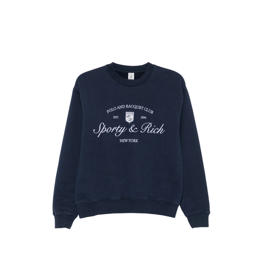 [SPORTY & RICH] Sweatshirt FW26 ST09875412BL  DKNAV