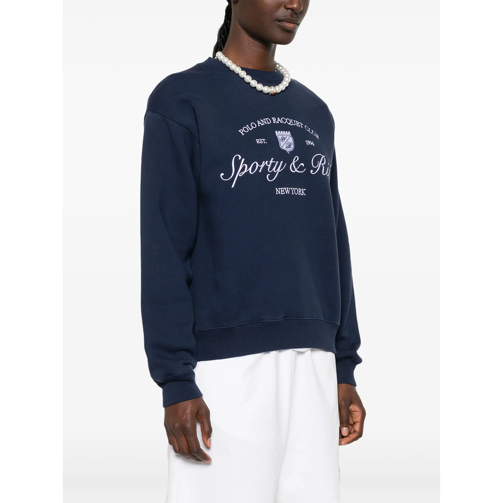 [SPORTY & RICH] Sweatshirt FW26 ST09875412BL  DKNAV